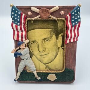 Picture Frame Baseball American Game Sport Pastime Ball Bat Plate Home 4" x 6"
